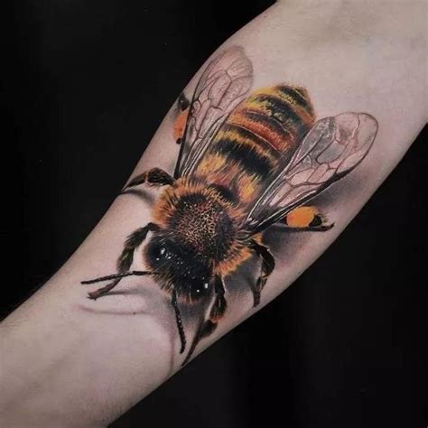 bee tattoos for guys